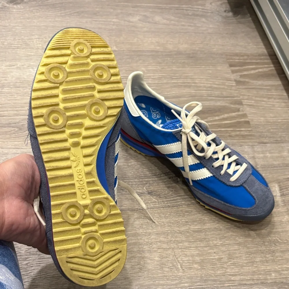adidas Blue White Retro Sneakers